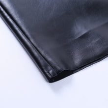 Load image into Gallery viewer, Leather Sexy Short Skirt Egirls PU Strap Mini Dress Off The Shoulder Dresses