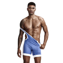 Load image into Gallery viewer, Men Undershirts Leotard Sports Wrestling Singlet Body Shaper Corset Bodysuits Underwear Bodybuilding Jumpsuits Shorts Underwear