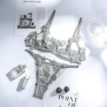 Load image into Gallery viewer, 2-Piece Flroal Bra Set Women