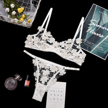 Load image into Gallery viewer, 2-Piece Flroal Bra Set Women