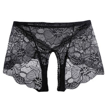 Load image into Gallery viewer, Thongs Open Butt G-Strings Briefs Knicker Open Front Hole Brief Porn Underpant