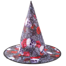 Load image into Gallery viewer, 1pcs Adult Kids Witch Hats Masquerade Ribbon Wizard Hat