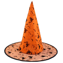 Load image into Gallery viewer, 1pcs Adult Kids Witch Hats Masquerade Ribbon Wizard Hat
