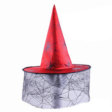 Load image into Gallery viewer, 1pcs Adult Kids Witch Hats Masquerade Ribbon Wizard Hat