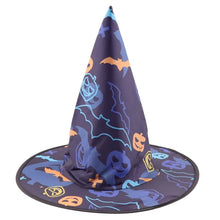 Load image into Gallery viewer, 1pcs Adult Kids Witch Hats Masquerade Ribbon Wizard Hat