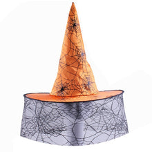 Load image into Gallery viewer, 1pcs Adult Kids Witch Hats Masquerade Ribbon Wizard Hat