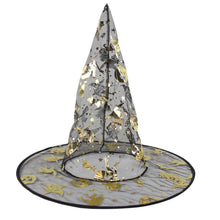 Load image into Gallery viewer, 1pcs Adult Kids Witch Hats Masquerade Ribbon Wizard Hat