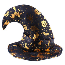 Load image into Gallery viewer, 1pcs Adult Kids Witch Hats Masquerade Ribbon Wizard Hat