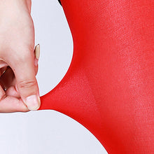 Load image into Gallery viewer, Spring Autumn Women's Stockings Black Red Splicing Gothic Pantyhose With Diamonds Sexy Lingerie Tights Hip Hop Stockings