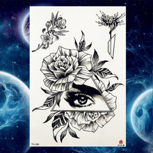 Load image into Gallery viewer, Pink Peony Women Chest Big Tattoo Stickers