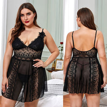 Load image into Gallery viewer, Sexy Lace Sleepwear Night Dress