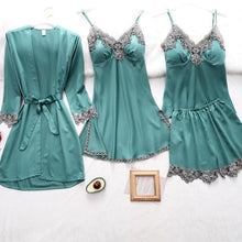 Load image into Gallery viewer, Lace Sleep Set Nightwear Sexy Nightgown