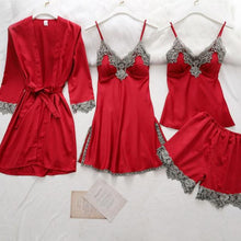 Load image into Gallery viewer, Lace Sleep Set Nightwear Sexy Nightgown