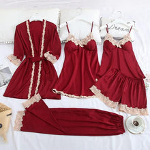 Load image into Gallery viewer, Lace Sleep Set Nightwear Sexy Nightgown