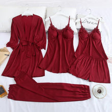 Load image into Gallery viewer, Lace Sleep Set Nightwear Sexy Nightgown