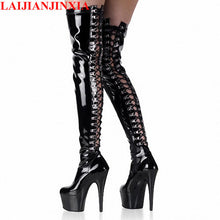 Load image into Gallery viewer, Night Club Party Queen Boots Over The Knee Boots High Heels Women Boots Sexy