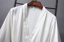 Load image into Gallery viewer, Satin Robe Bride Elegant Sleepwear
