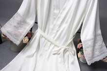 Load image into Gallery viewer, Satin Robe Bride Elegant Sleepwear