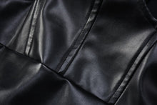 Load image into Gallery viewer, Faux Leather Mini Dress