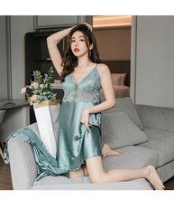 Load image into Gallery viewer, 2PCS Rayon Robe Sets