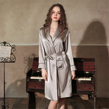 Load image into Gallery viewer, Sexy Bathrobe Satin
