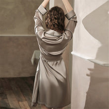 Load image into Gallery viewer, Sexy Bathrobe Satin