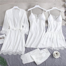 Load image into Gallery viewer, 5PCS Chemise Robe Nightgown