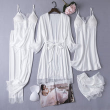 Load image into Gallery viewer, 5PCS Chemise Robe Nightgown