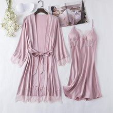 Load image into Gallery viewer, 5PCS Chemise Robe Nightgown
