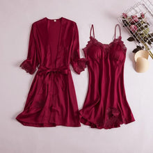 Load image into Gallery viewer, 5PCS Chemise Robe Nightgown