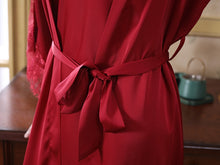 Load image into Gallery viewer, Satin Twinset Robe Set