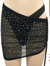 Load image into Gallery viewer, Crystal Skirt Set Nightclub Outfits