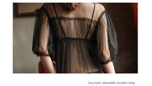 Load image into Gallery viewer, Transparent Robe Set Sleep Dress