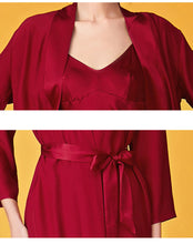 Load image into Gallery viewer, 2pcs Set 100% Mulberry Silk Women Pajamas