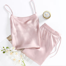 Load image into Gallery viewer, Silk Sleepwear Ladies Shorts Nightwear for Girls