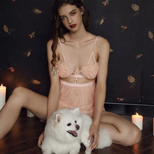 Load image into Gallery viewer, Thin Suspender Strap Night Dress